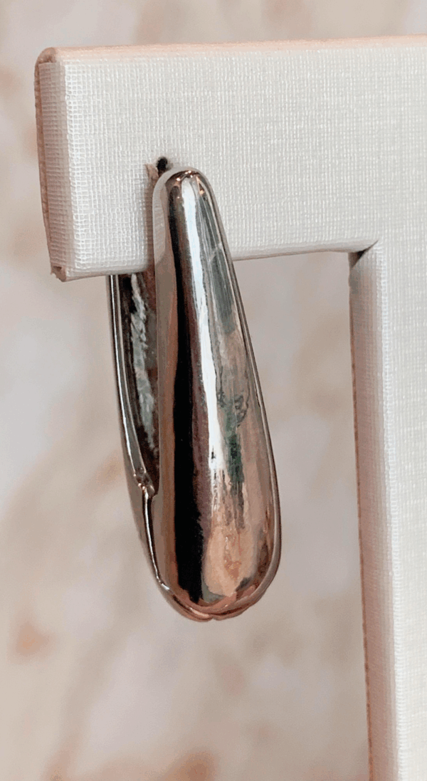 Brinco argola gota