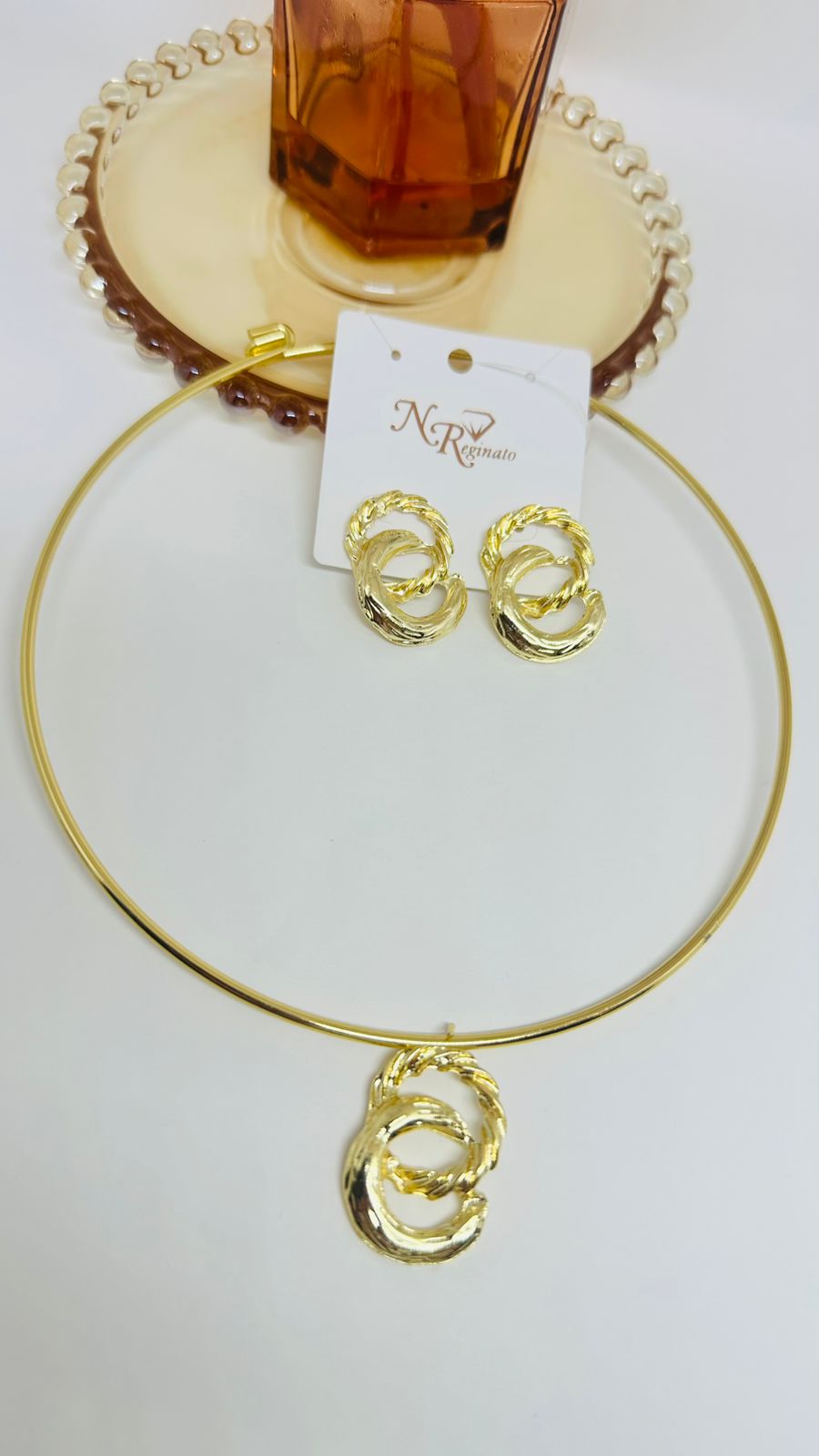 Conjunto Redondo Trançado